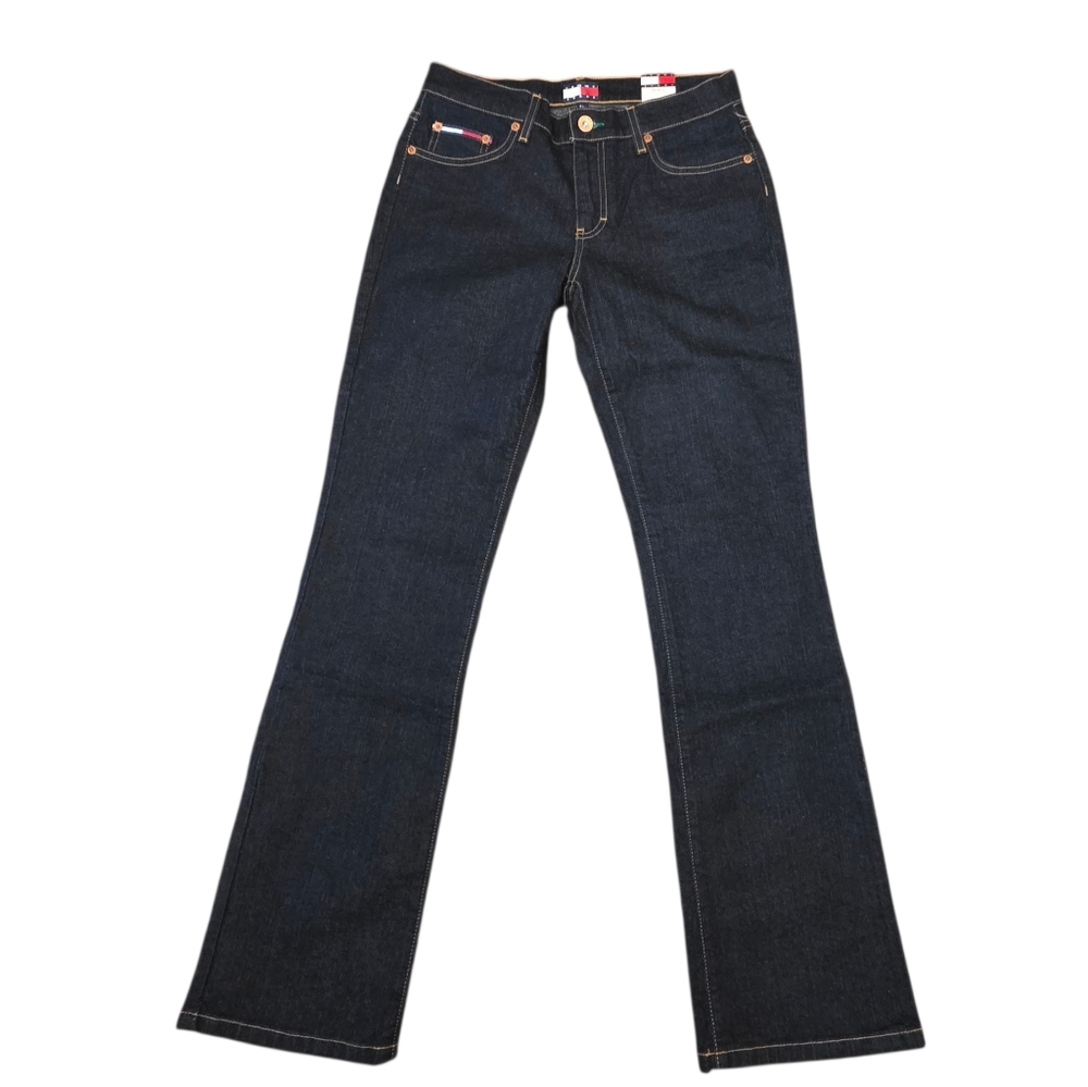 Tommy Girl Vintage 2002 Low Rise Boot Cut Dark Blue Jeans Size 5 NWT